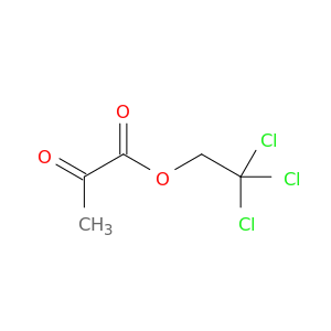 Propanoic acid, 2-oxo-, 2,2,2-trichloroethyl ester