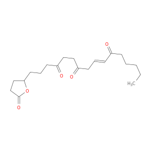 9-Hexadecene-4,7,11-trione, 1-(tetrahydro-5-oxo-2-furanyl)-, (E)-