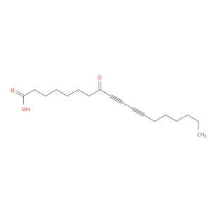 9,11-Octadecadiynoic acid, 8-oxo-