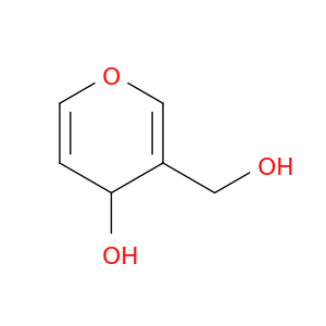 4H-Pyran-3-methanol, 4-hydroxy-
