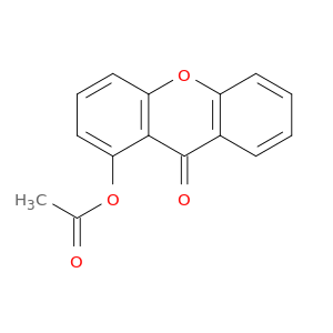 9H-Xanthen-9-one, 1-(acetyloxy)-