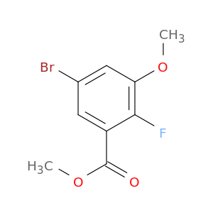 Methyl 5-bromo-2-fluoro-3-methoxybenzoate