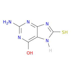 2-Amino-8-mercapto-7H-purin-6-ol