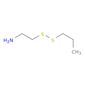 Ethanamine, 2-(propyldithio)-