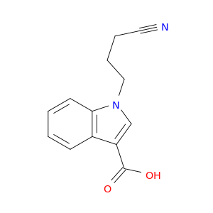 1-(3-Cyanopropyl)-1H-indole-3-carboxylic Acid