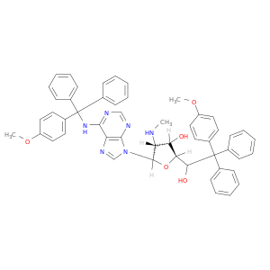 2'-METHYLAMINO-5',N6-BIS(4-METHOXYTRITYL)-2'-DEOXYADENOSINE