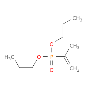 Phosphonic acid, (1-methylethenyl)-, dipropyl ester