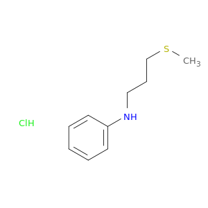 Benzenamine, N-[3-(methylthio)propyl]-, hydrochloride