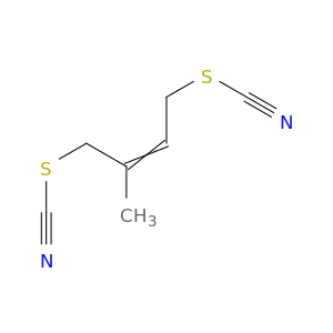 Thiocyanic acid, 2-methyl-2-butene-1,4-diyl ester