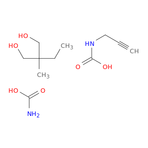 Carbamic acid,2-propynyl-, 2-(hydroxymethyl)-2-methylbutyl ester carbamate (ester) (8CI)