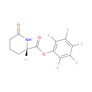 2-Piperidinecarboxylic acid, 6-oxo-, pentafluorophenyl ester, (S)-