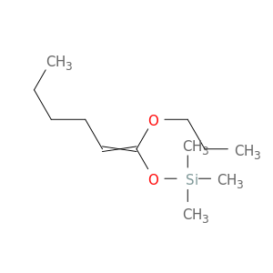 Silane, trimethyl[(1-propoxy-1-hexenyl)oxy]-