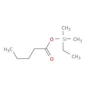 PENTANOIC ACID ETHYLDIMETHYLSILYL ESTER