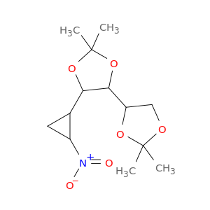 4,4'-Bi-1,3-dioxolane, 2,2,2',2'-tetramethyl-5-(2-nitrocyclopropyl)-