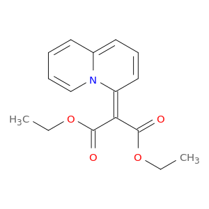 Propanedioic acid, 4H-quinolizin-4-ylidene-, diethyl ester