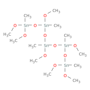 Pentastannoxane, 1,1,3,5,7,9,9-heptamethoxy-1,3,5,7,9-pentamethyl-