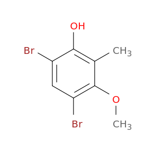 Phenol, 4,6-dibromo-3-methoxy-2-methyl-
