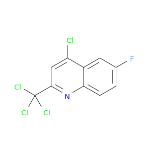 4-Chloro-6-fluoro-2-(trichloromethyl)quinoline