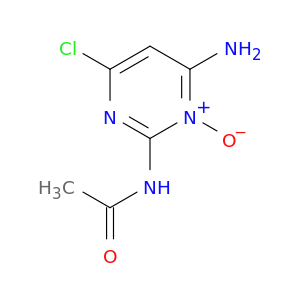 Acetamide, N-(4-amino-6-chloro-2-pyrimidinyl)-, N-oxide