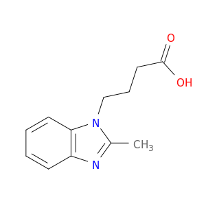 1H-Benzimidazole-1-butanoicacid, 2-methyl-