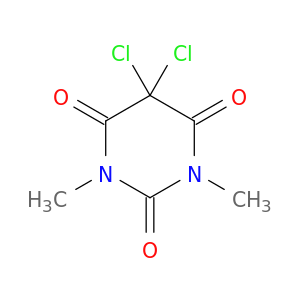 5,5-dichloro-1,3-dimethyl-1,3-diazinane-2,4,6-trione