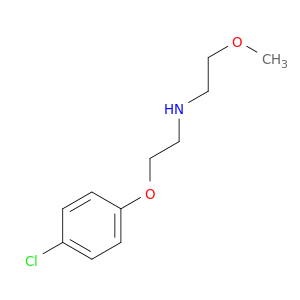 2-(4-CHLOROPHENOXY)-N-(2-METHOXYETHYL)ETHANAMINE