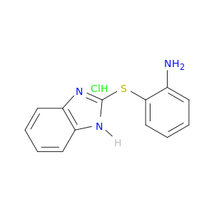 2-((1H-Benzo[d]imidazol-2-yl)thio)aniline hydrochloride