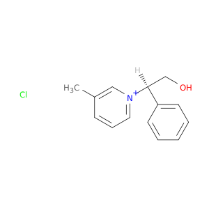 Pyridinium, 1-[(1R)-2-hydroxy-1-phenylethyl]-3-methyl-, chloride