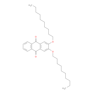 9,10-Anthracenedione, 2,3-bis(decyloxy)-