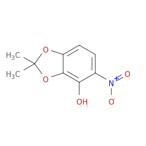 1,3-Benzodioxol-4-ol, 2,2-dimethyl-5-nitro-