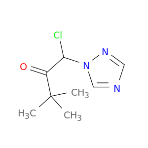 2-Butanone, 1-chloro-3,3-dimethyl-1-(1H-1,2,4-triazol-1-yl)-