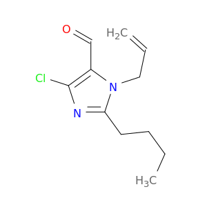 1H-Imidazole-5-carboxaldehyde, 2-butyl-4-chloro-1-(2-propenyl)-