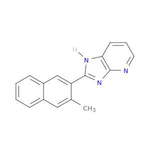 1H-Imidazo[4,5-b]pyridine, 2-(3-methyl-2-naphthalenyl)-