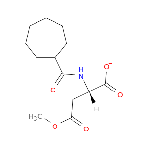 L-Aspartic acid, N-(cycloheptylcarbonyl)-, 4-methyl ester