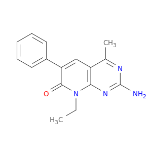 2-AMINO-8-ETHYL-4-METHYL-6-PHENYL-PYRIDO[2,3-D]PYRIMIDIN-7(8H)-ONE