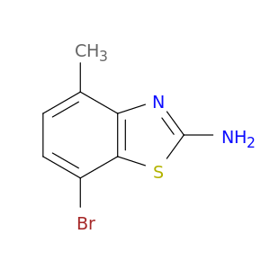 7-溴-4-甲基苯并[d]噻唑-2-胺