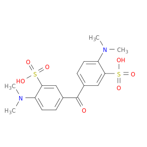 Benzenesulfonic acid, 3,3'-carbonylbis[6-(dimethylamino)-