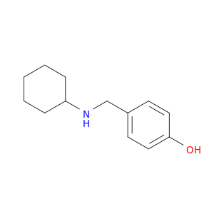 4-[(cyclohexylamino)methyl]phenol