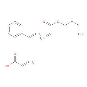 acrylic acid; butyl prop-2-enoate; styrene