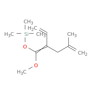 Silane, [(2-ethenyl-1-methoxy-4-methyl-1,4-pentadienyl)oxy]trimethyl-