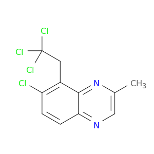Quinoxaline, 7-chloro-2-methyl-8-(2,2,2-trichloroethyl)-