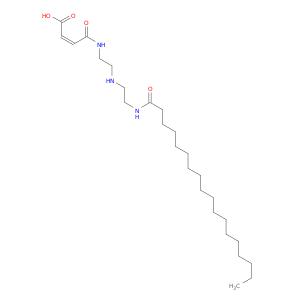 2-丁香酸,4-氧代-4-[[2-[2-[(1-氧代辛基)氨基]乙基]氨基]-,(Z)-