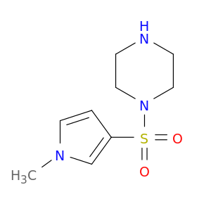 1-[(1-Methyl-1H-pyrrol-3-yl)sulfonyl]piperazine