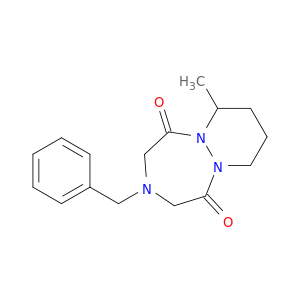3-BENZYL-7-METHYLHEXAHYDRO-1H-PYRIDAZINO[1,2-A][1,2,5]TRIAZEPINE-1,5(2H)-DIONE