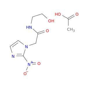 N-(2-HYDROXYETHYL)-2-NITROIMIDAZOLE-1-ACETAMIDE ACETATE