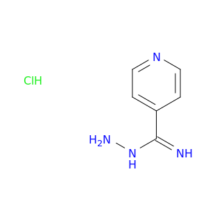 4-Pyridinecarboximidicacid, hydrazide, hydrochloride (1:1)