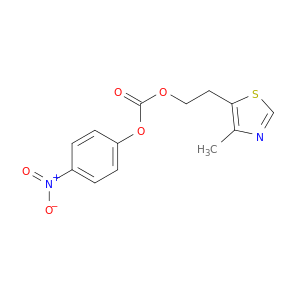 Carbonic acid, 2-(4-methyl-5-thiazolyl)ethyl 4-nitrophenyl ester