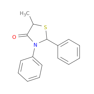 5-methyl-2,3-diphenyl-thiazolidin-4-one