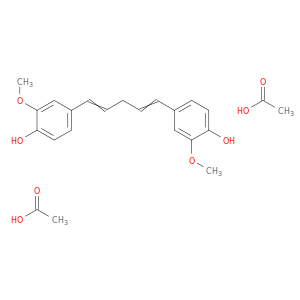 Phenol, 4,4'-(1,4-pentadiene-1,5-diyl)bis[2-methoxy-, diacetate