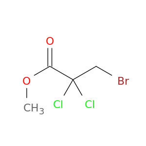 Propanoic acid, 3-bromo-2,2-dichloro-, methyl ester